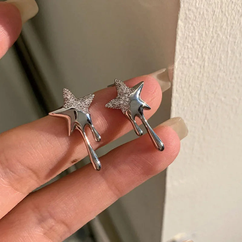 Y2K Cross Earrings