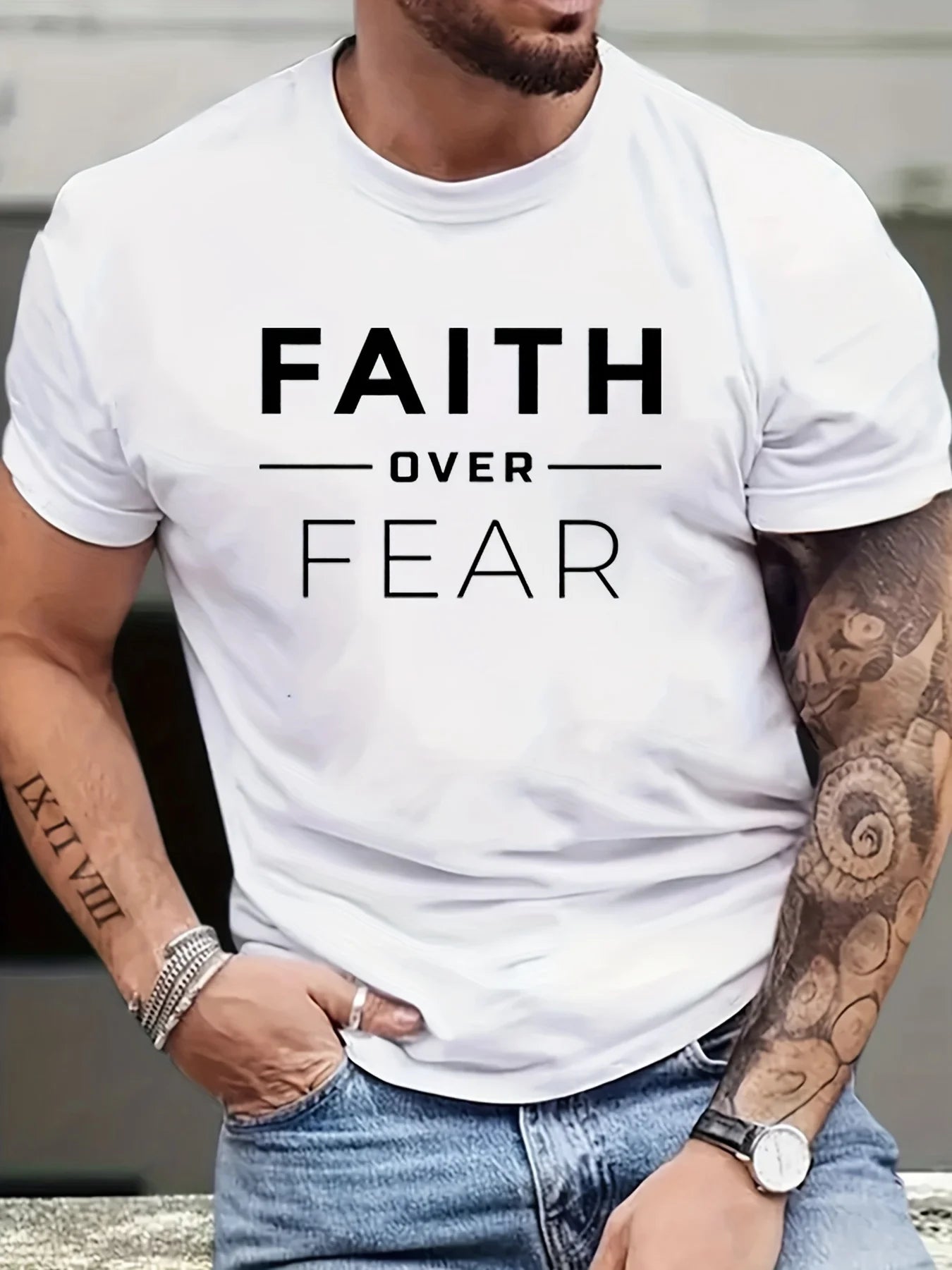 Faith Over Fear Tee