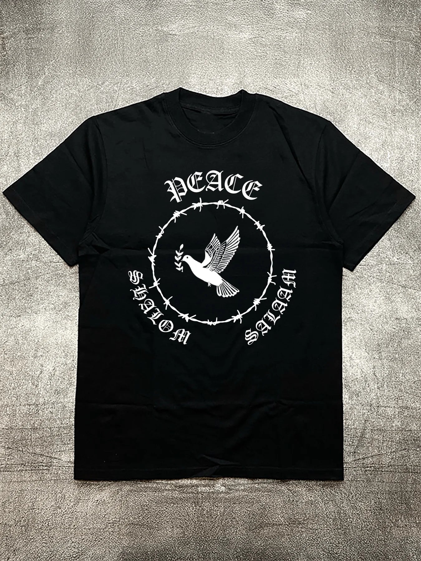 Peace Tee - Black Crew