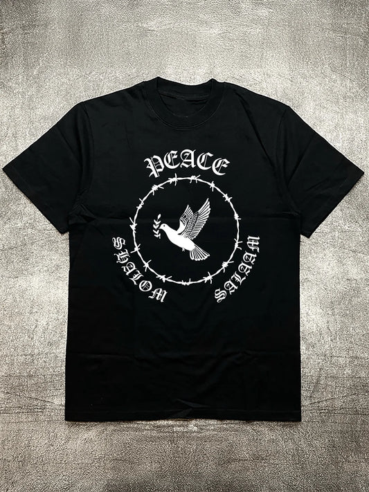 Peace Tee - Black Crew